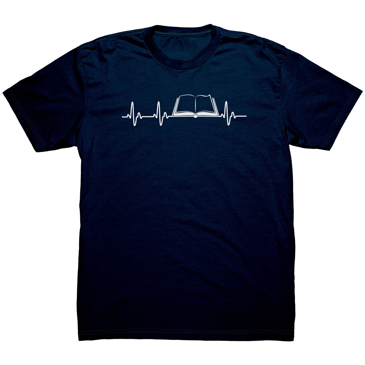 Heartbeat Of A Book Lover | Men's T-Shirt