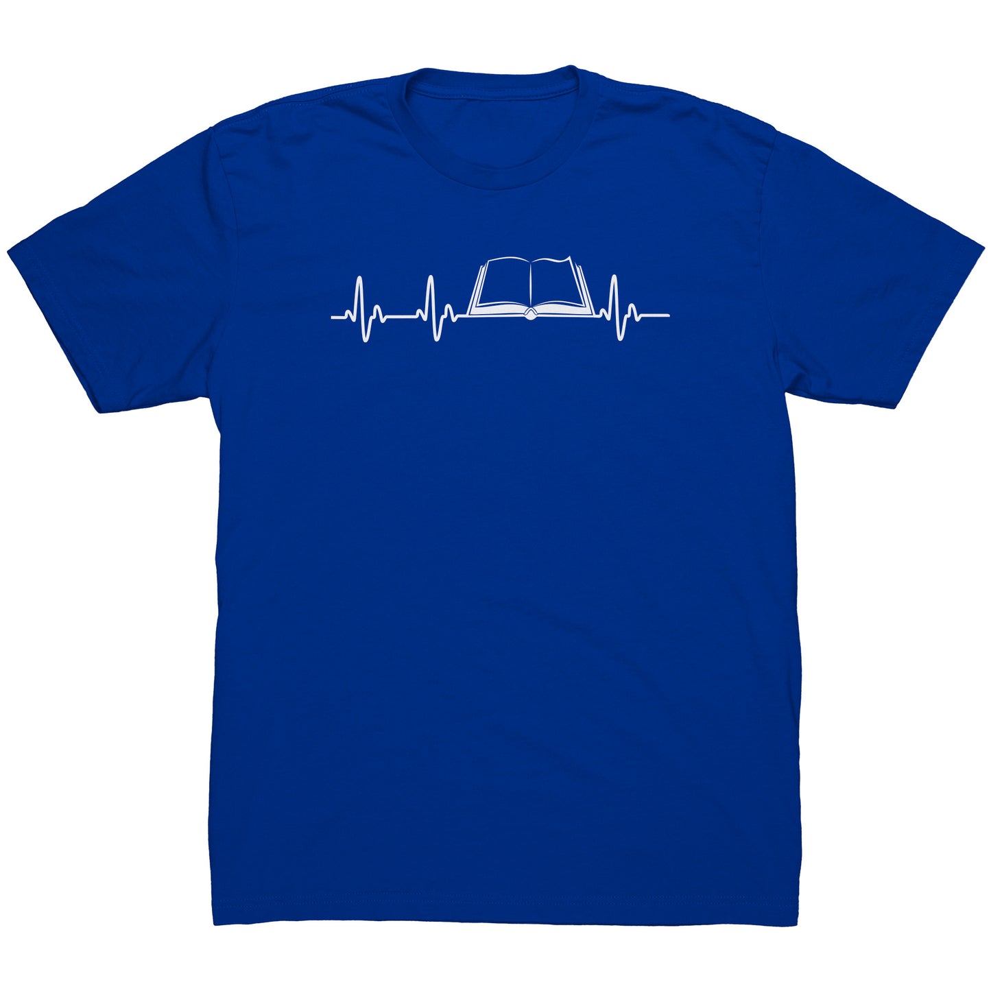 Heartbeat Of A Book Lover | Men's T-Shirt