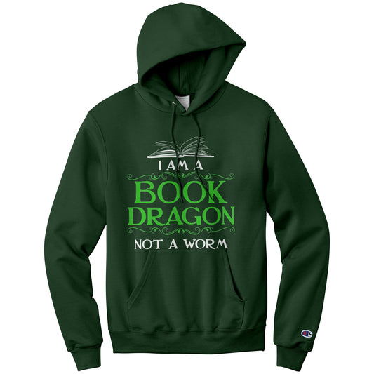 I Am A Book Dragon Not A Worm | Hoodie
