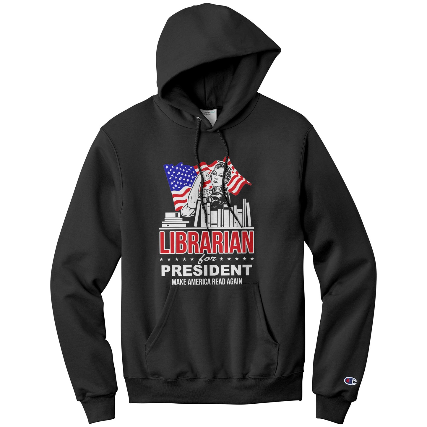 Librarian For President Make America Read Again | Hoodie