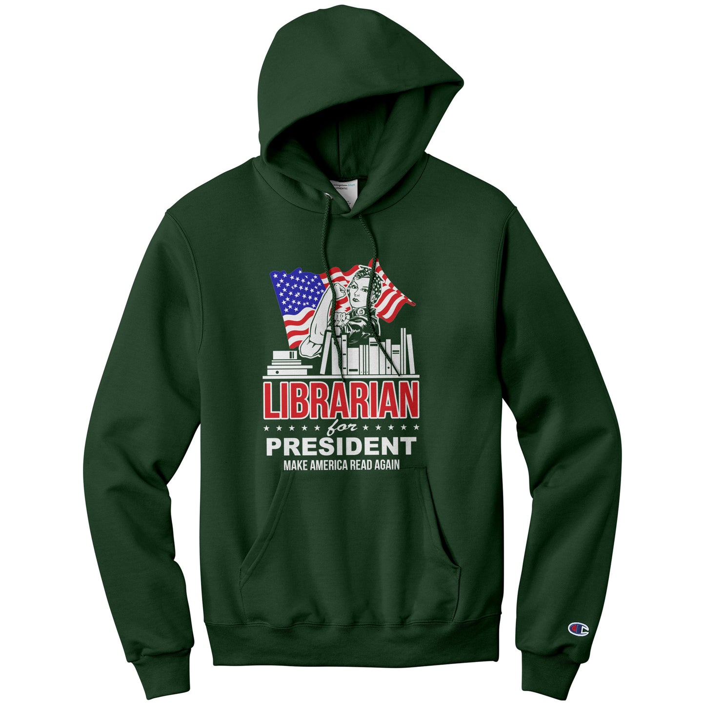 Librarian For President Make America Read Again | Hoodie