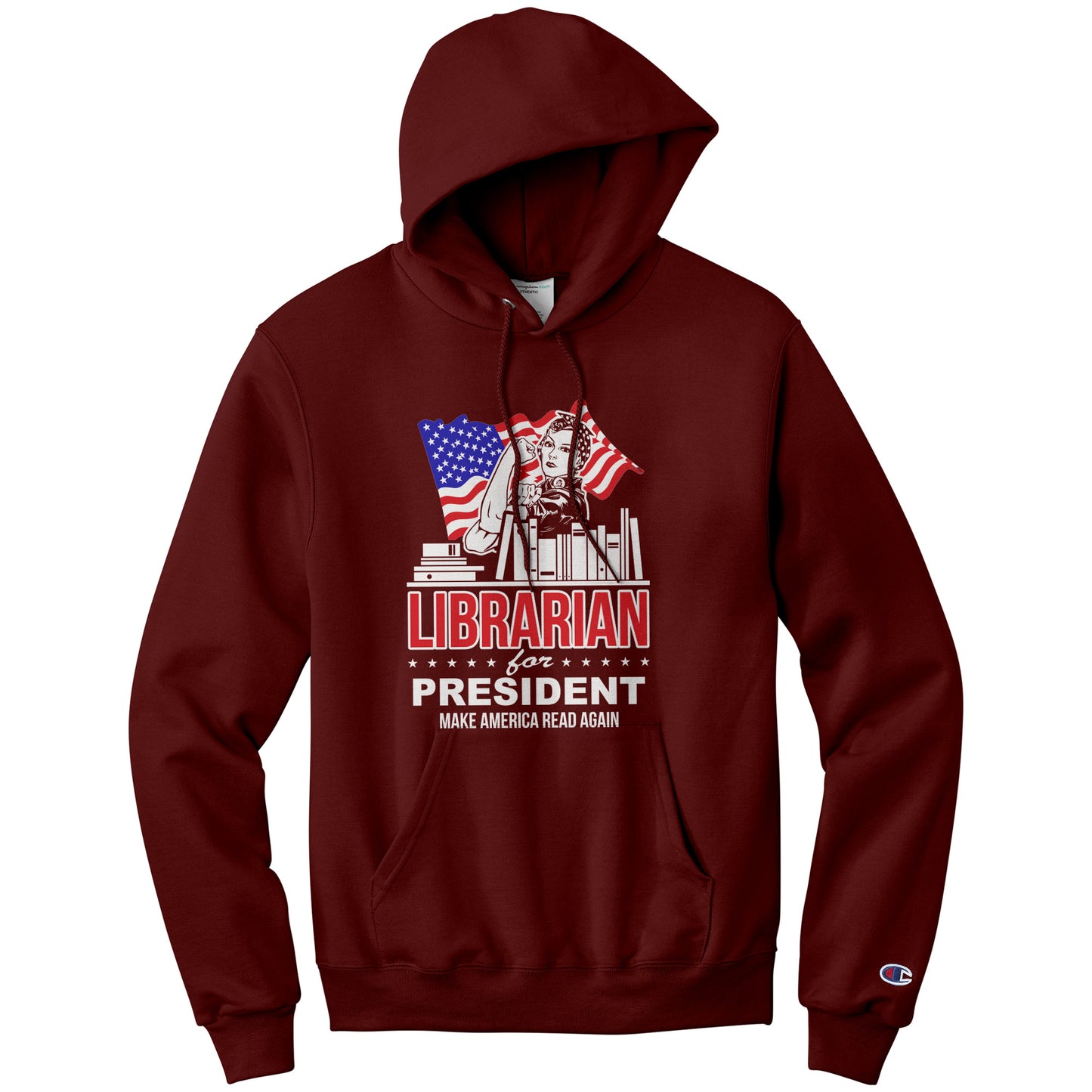 Librarian For President Make America Read Again | Hoodie