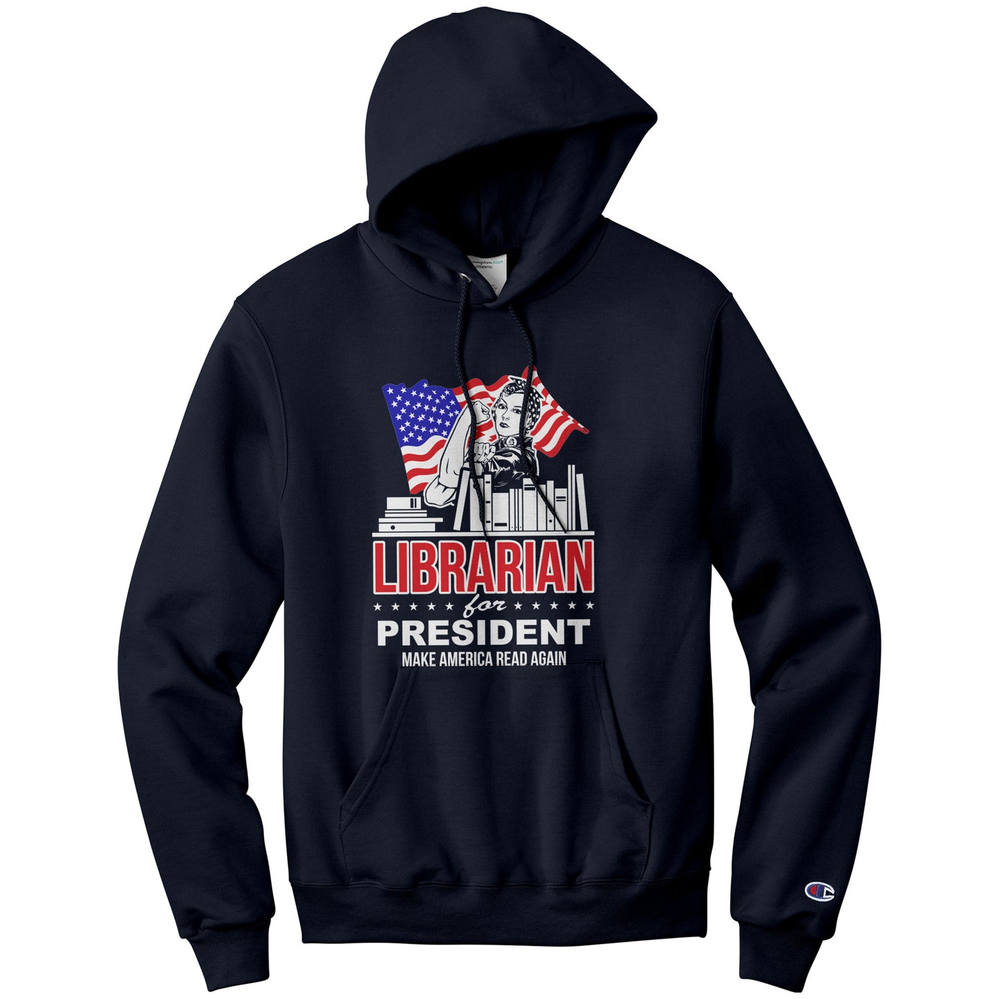Librarian For President Make America Read Again | Hoodie