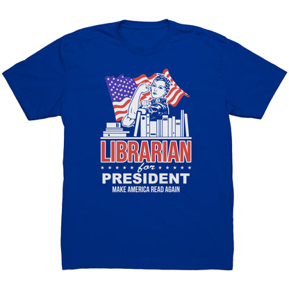 Librarian For President Make America Read Again | Men's T-Shirt