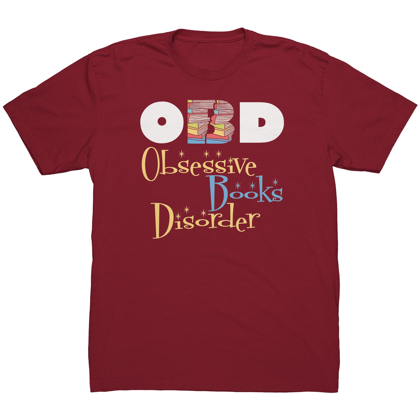 OBD Obsessive Books Disorder | Men's T-Shirt