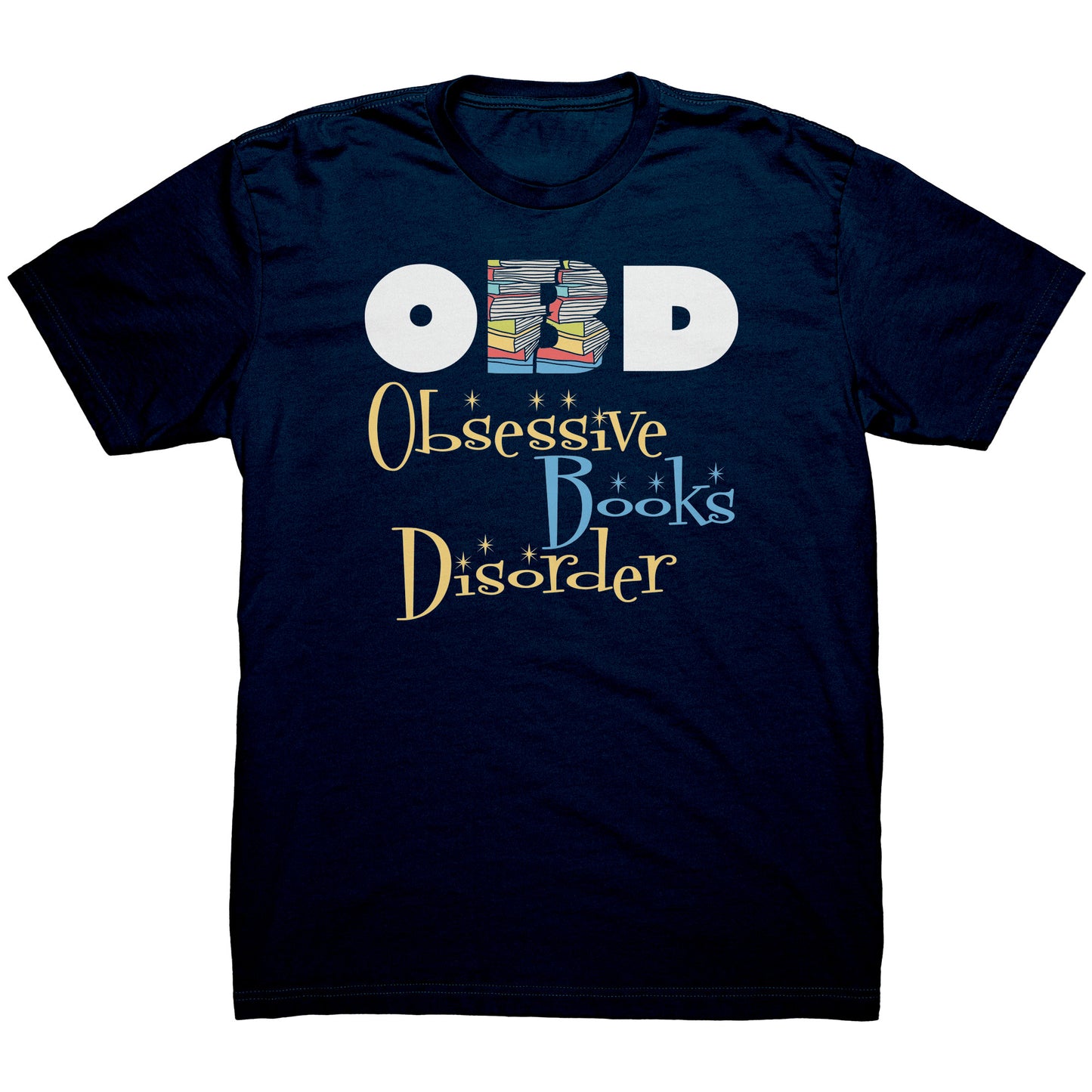 OBD Obsessive Books Disorder | Men's T-Shirt