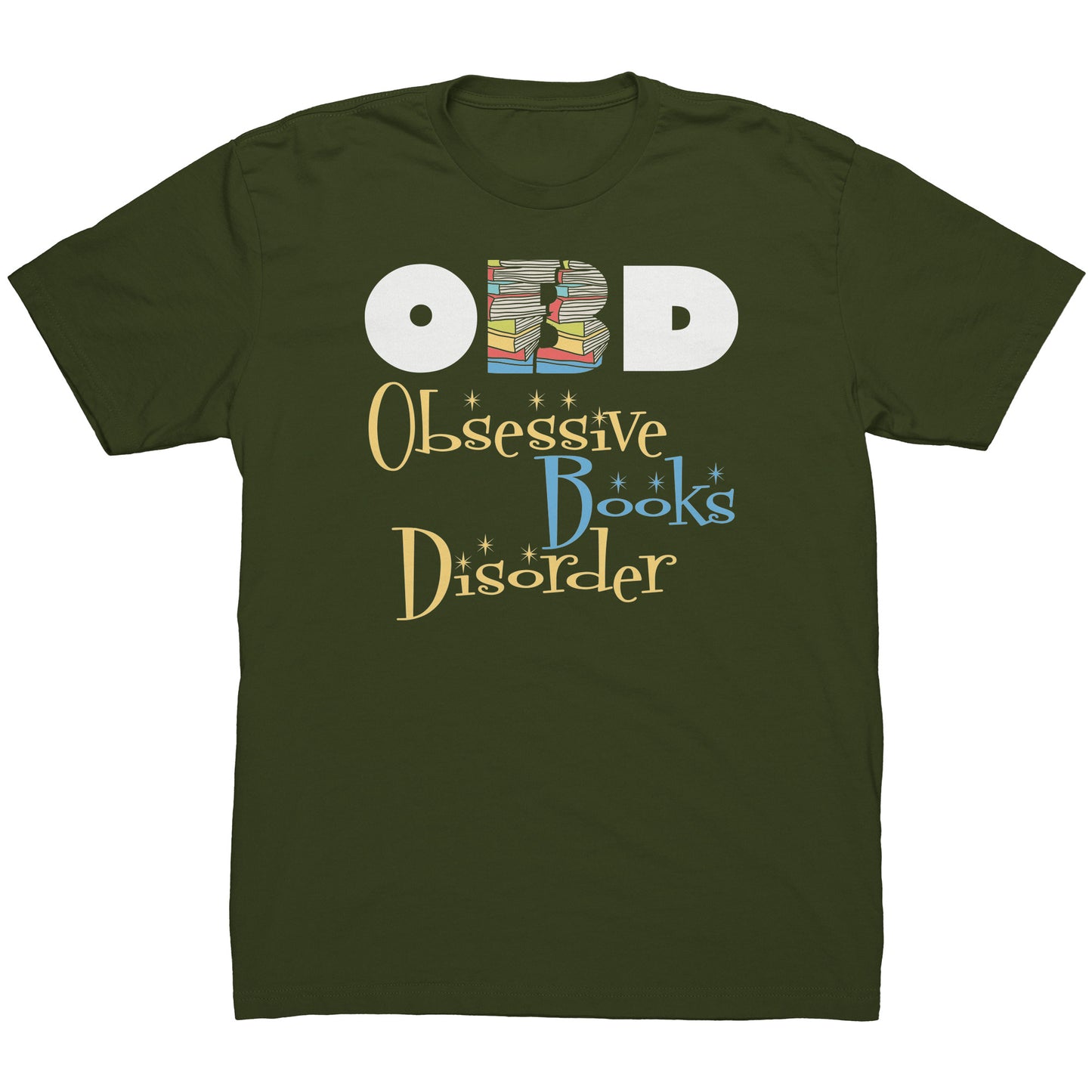 OBD Obsessive Books Disorder | Men's T-Shirt