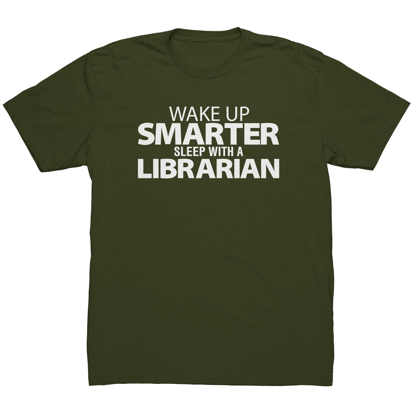 Wake Up Smarter Sleep With A Librarian | Men's T-Shirt
