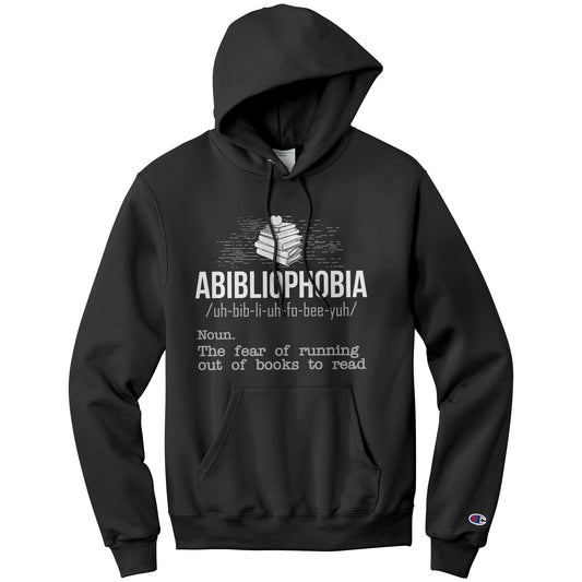 Abibliophobia. The Fear Of Running Out Of Books To Read | Hoodie