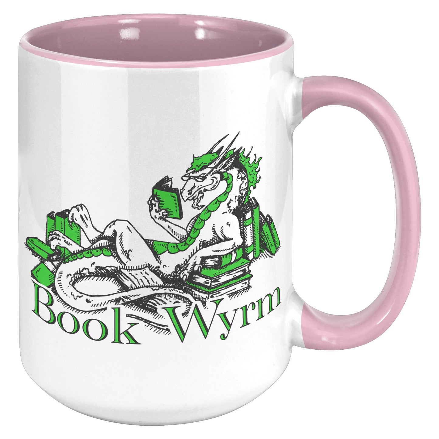 Book Wyrm | Accent Mug