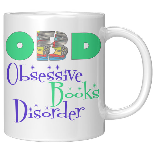 OBD Obsessive Books Disorder | Mug
