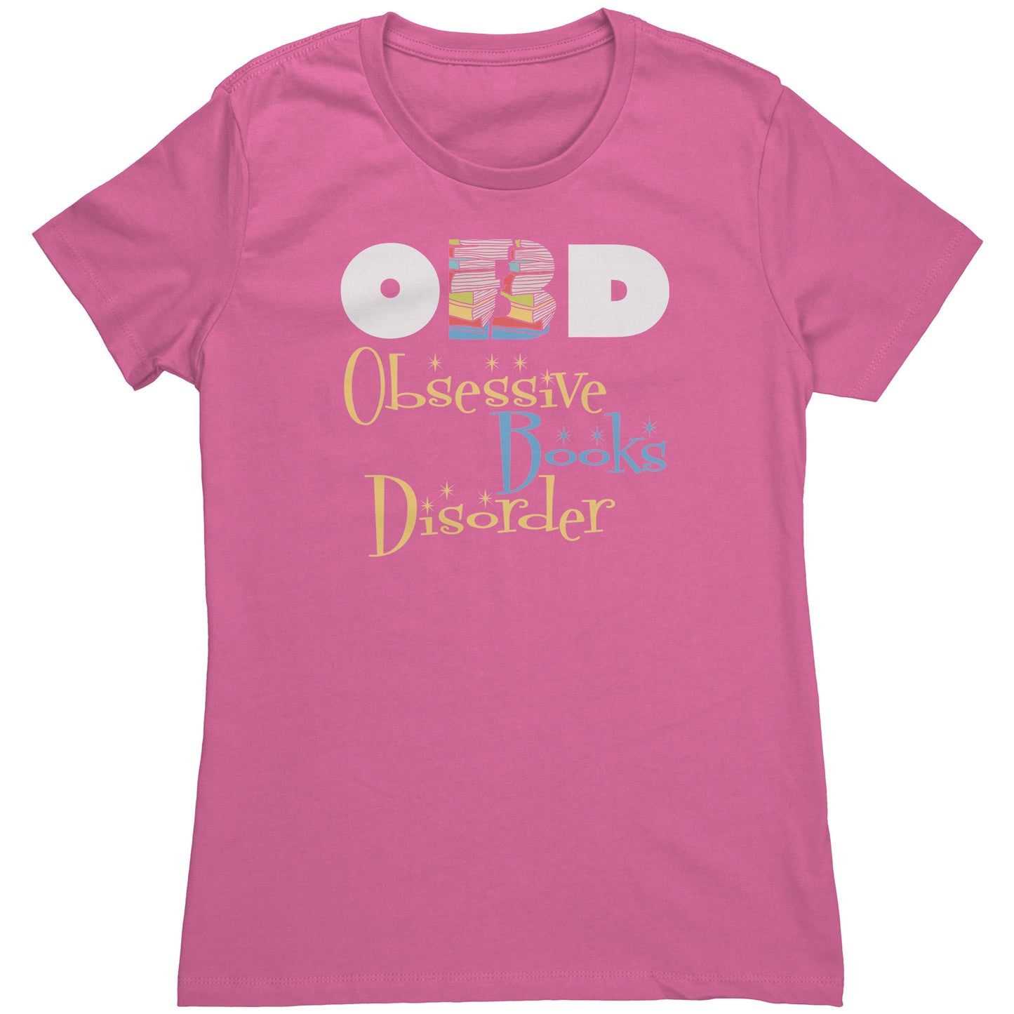 OBD Obsessive Books Disorder | Women's T-Shirt