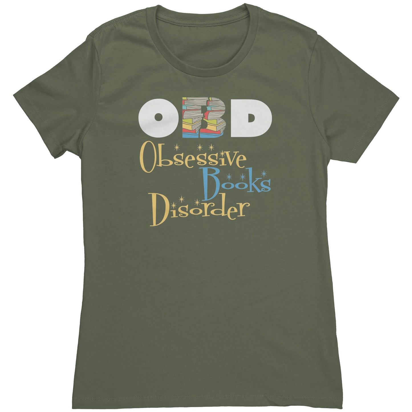 OBD Obsessive Books Disorder | Women's T-Shirt