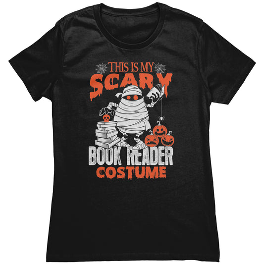 This Is My Scary Book Reader Costume | Women's T-Shirt